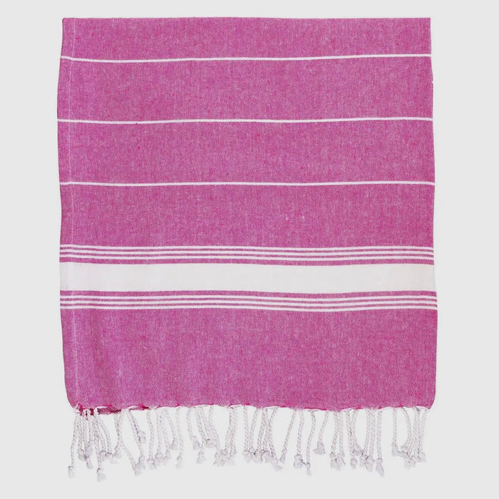 Hot Pink Turkish Beach Towel