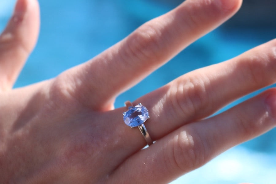 The Mary Sapphire Ring