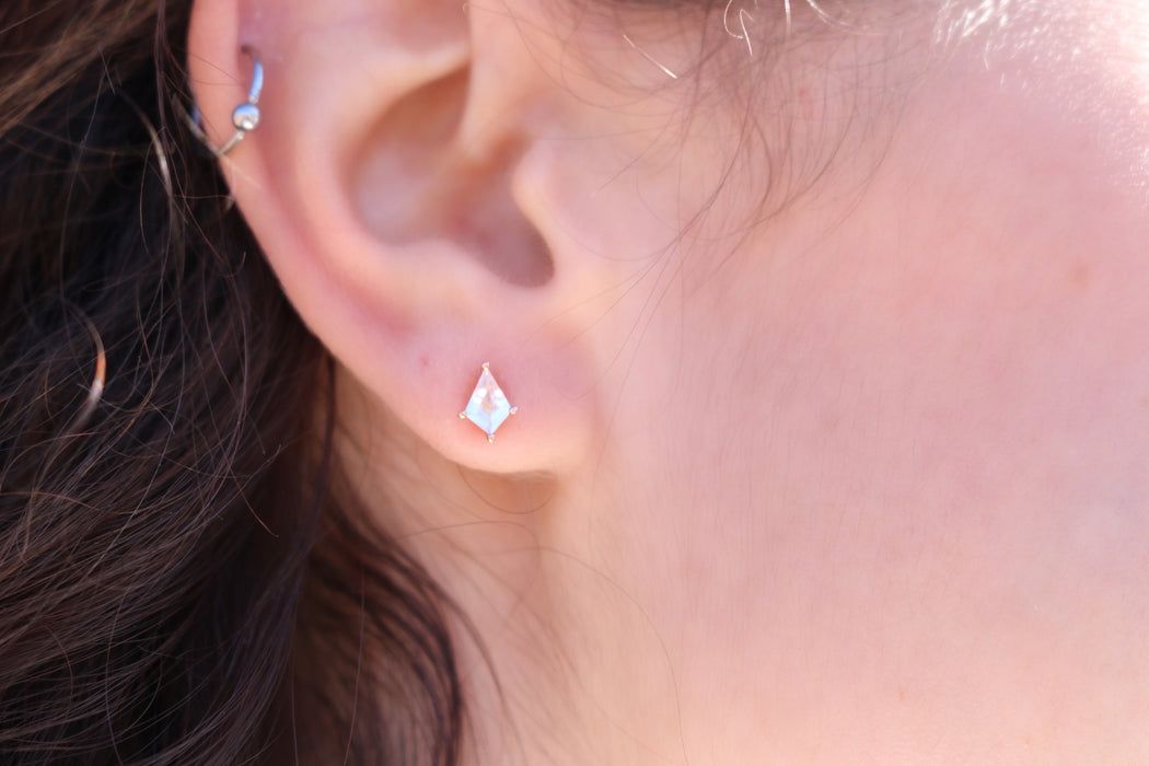 The Carrie Morganite Studs