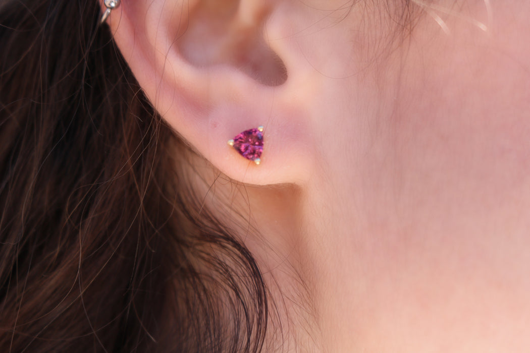 The Arielle Garnet Earrings