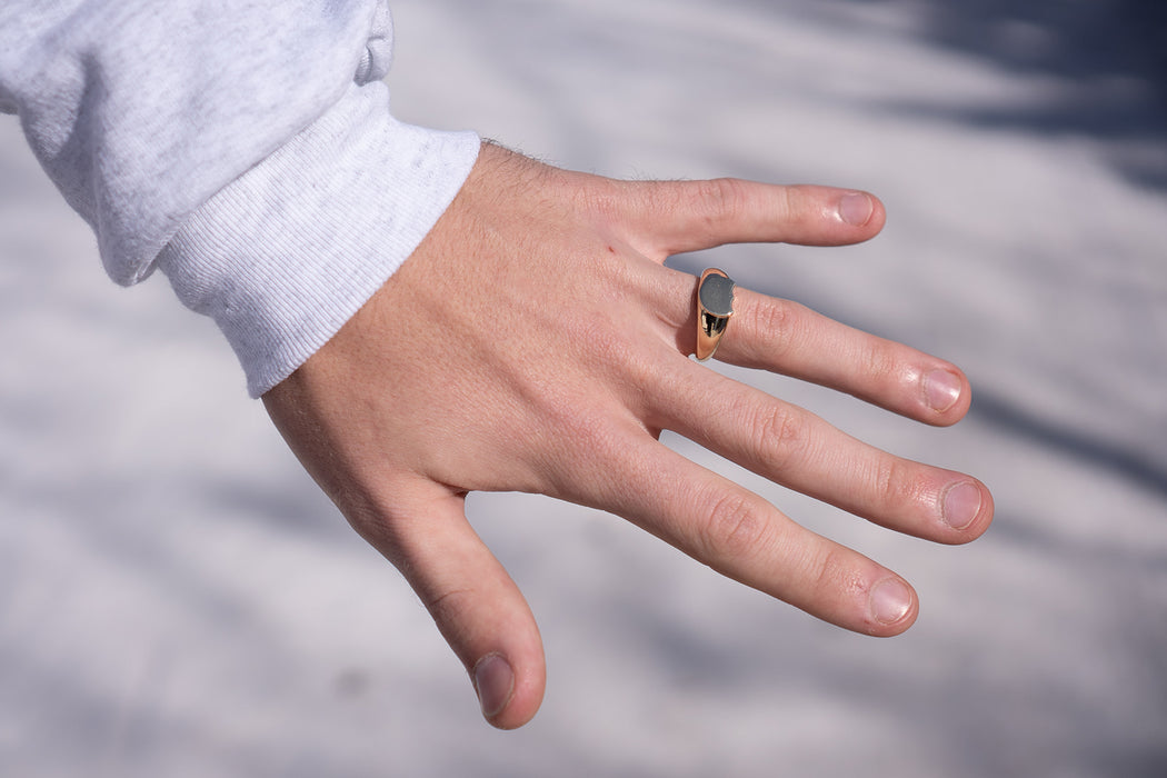 The Daniel Shield Signet Ring