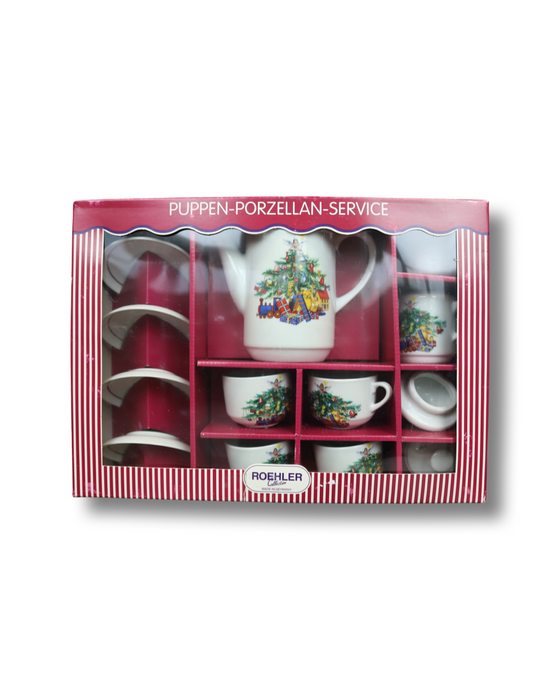 Puppen-Porzellan-Service by Roehler Collection (Porcelain Doll’s Tea Set)