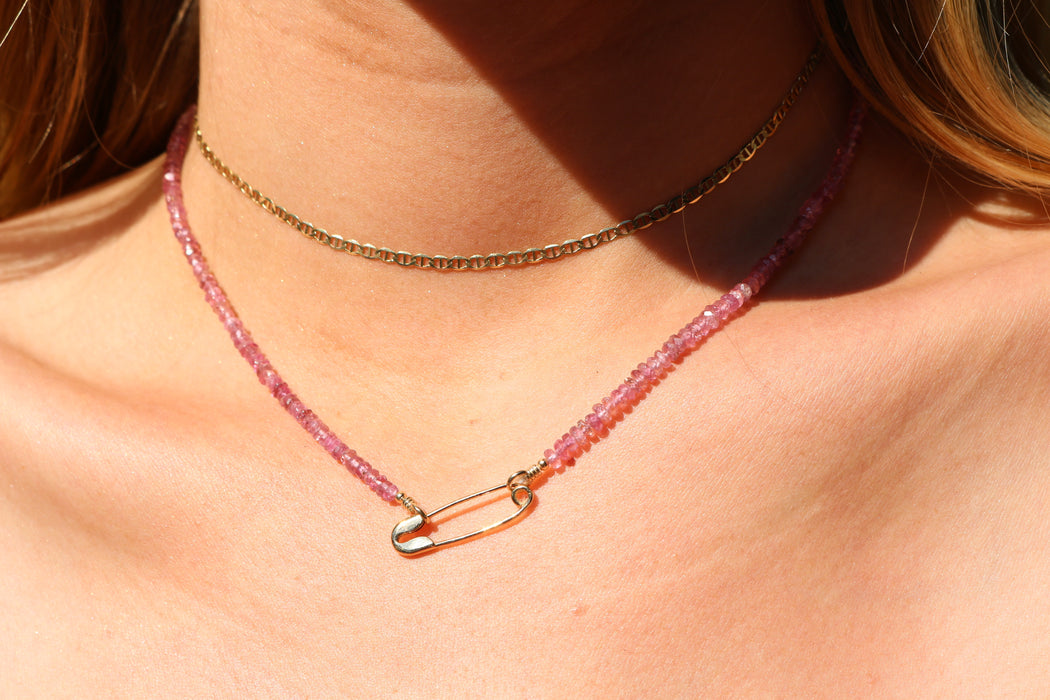 The Tara Pink Tourmaline Necklace