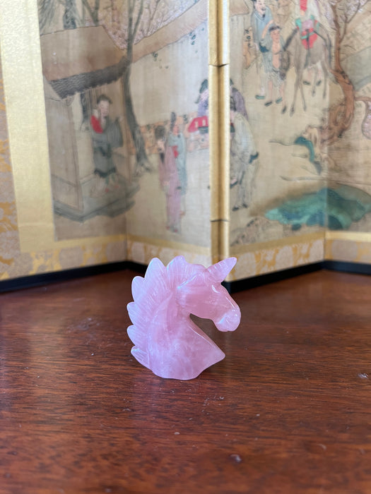 Rose Quartz Unicorn