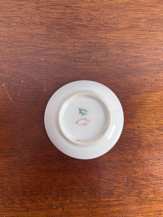 Vintage Haviland Gold Rimmed Trinket Dish