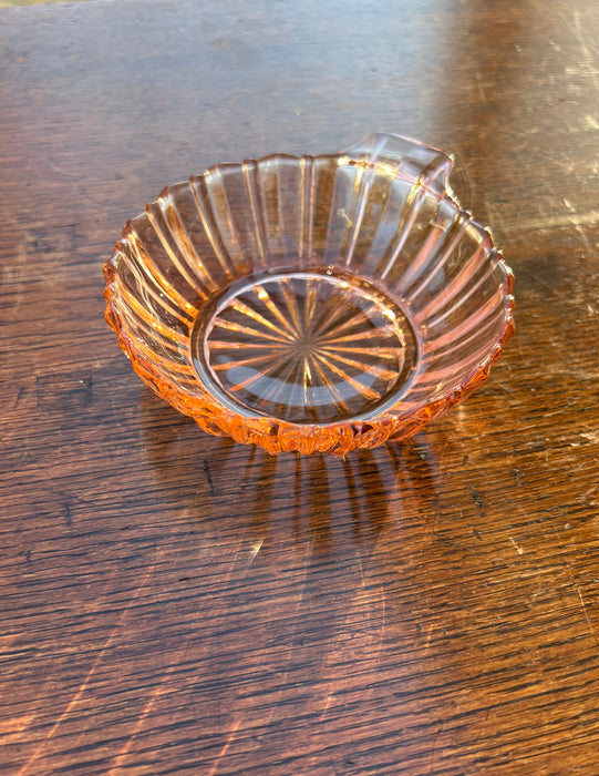Vintage Pink Depression Glass Bowl