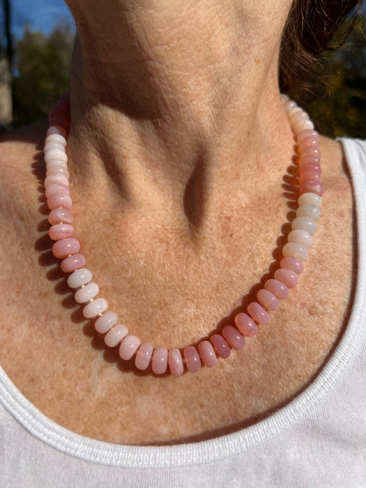 The Pink Opal Breast Cancer Awareness Necklace