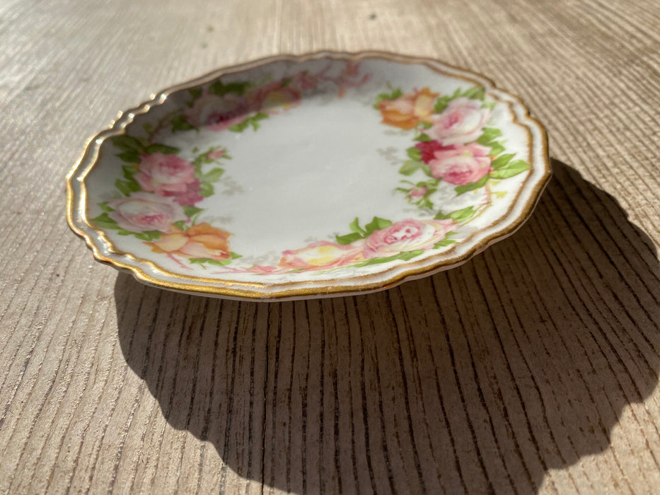 Vintage French Bone China Trinket Dish