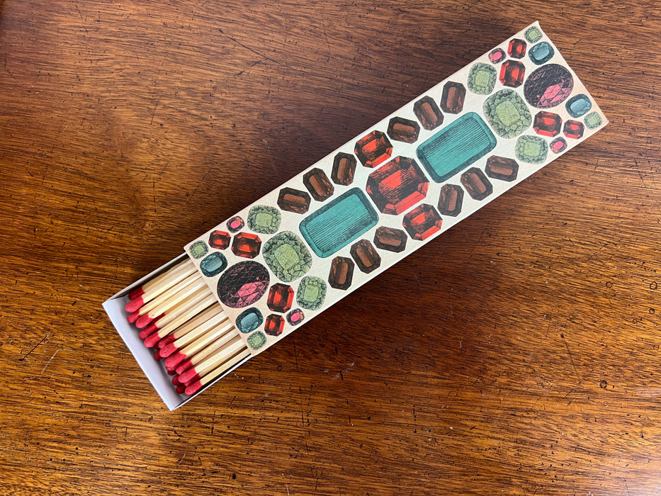 Jeweled long Match Box