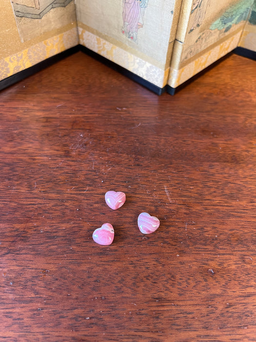 Rhodochrosite Hearts (small)