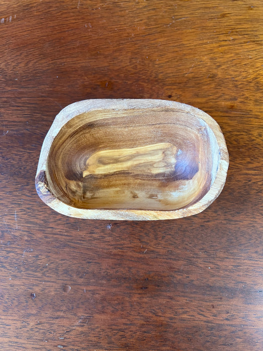 Olive Wood Trinket Dish