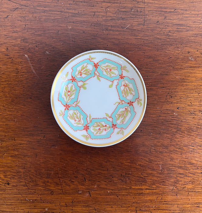 Vintage Haviland Gold Rimmed Trinket Dish