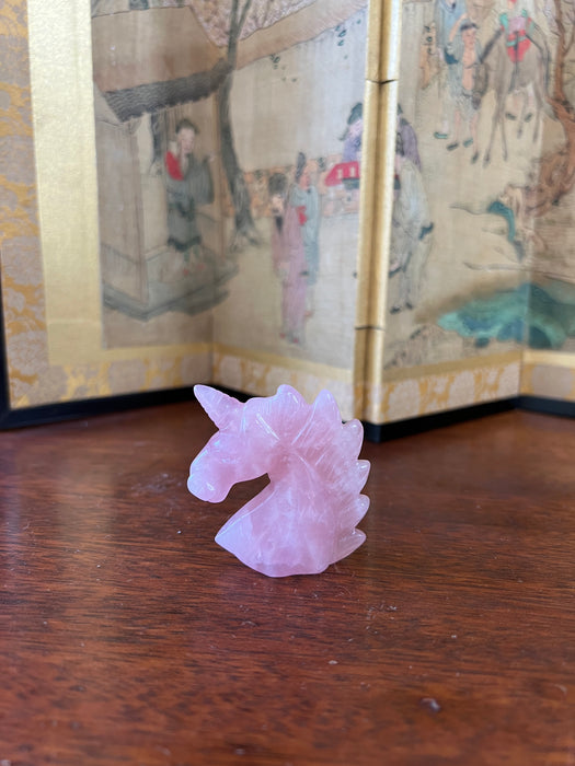 Rose Quartz Unicorn