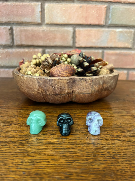 Gemstone Skulls