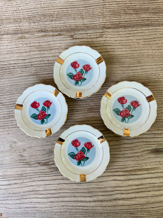 Vintage Rose Dish