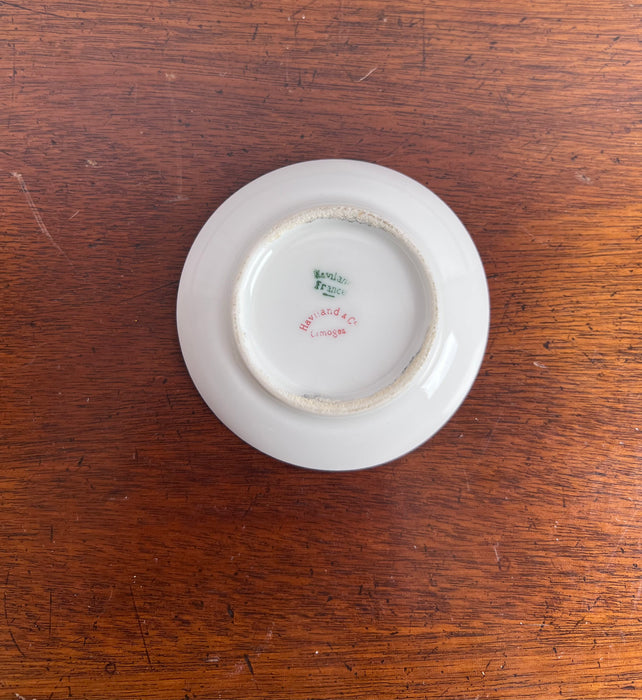Vintage Haviland Gold Rimmed Trinket Dish