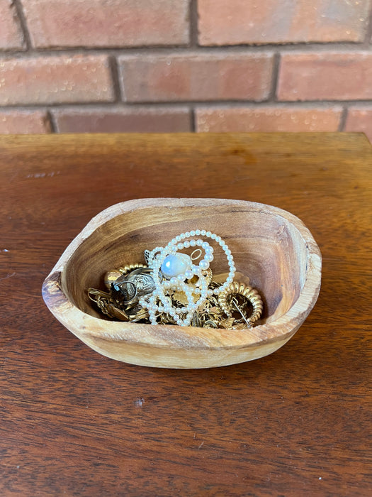 Olive Wood Trinket Dish