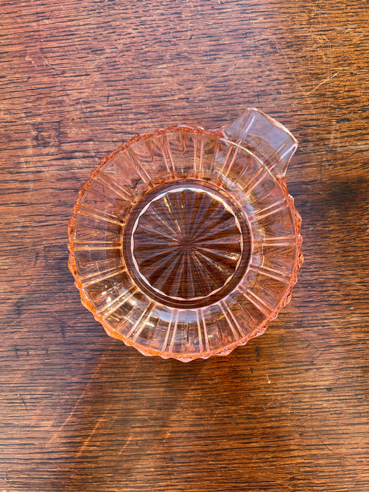 Vintage Pink Depression Glass Bowl