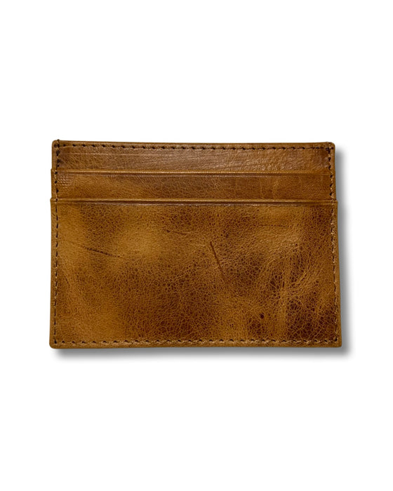 Vegetable Tanned Leather Card Case