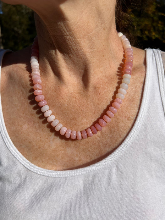 The Pink Opal Breast Cancer Awareness Necklace