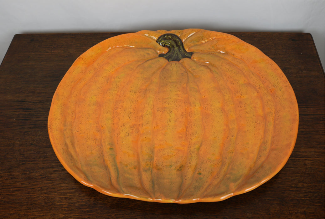 Harvest for Department 50 Pumpkin Platter