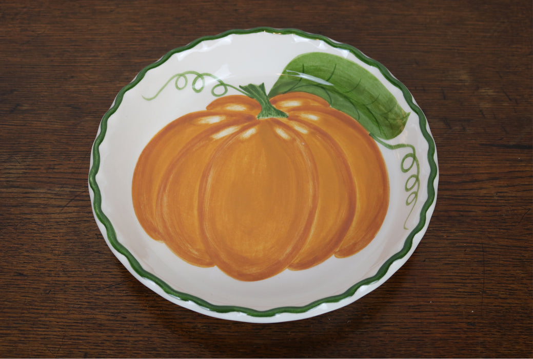 Laurie Gates for Williams Sonoma Pumpkin Pie Dish