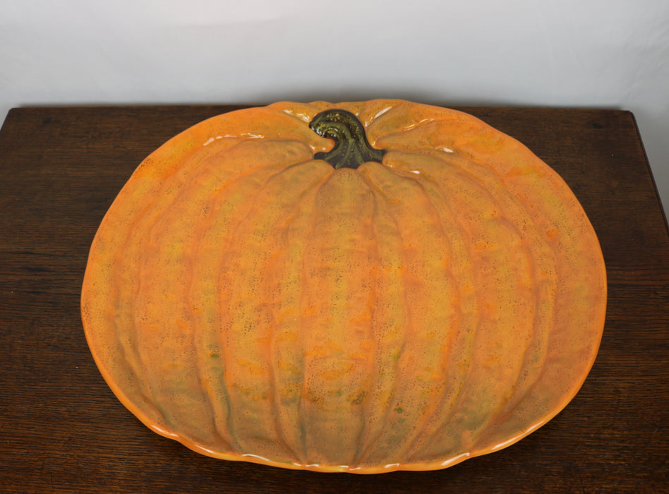 Harvest for Department 50 Pumpkin Platter