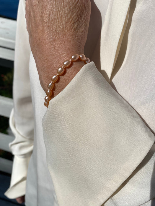 The Camille Rice Pearl Bracelet