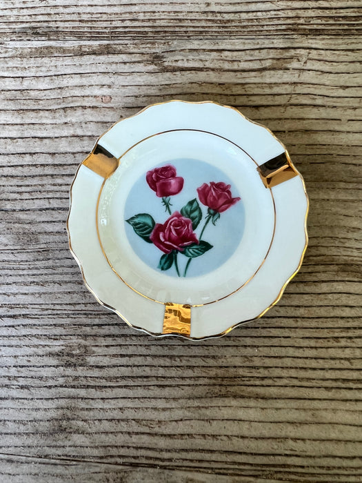 Vintage Rose Dish