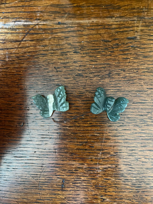 Moss Agate Butterfly