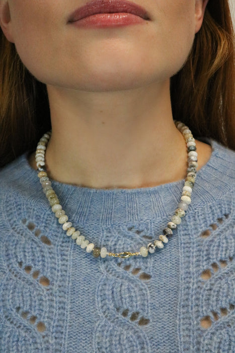 The Alexandra Dendrite Opal Necklace